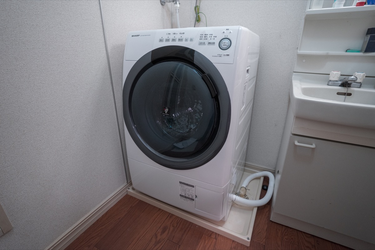 口コミ】乾燥機付き洗濯機 ES-S7D-WL レビュー。洗濯物を干す作業から 